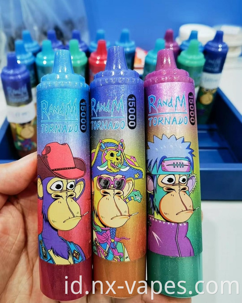 RandM Tornado 15000puffs